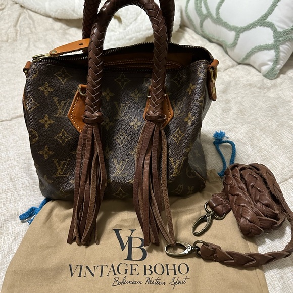 Louis Vuitton Fringed vintage Boho Handbag - Picture 11 of 12